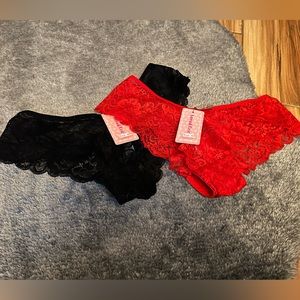 NWT Sexy Lace Panty Set of 2
